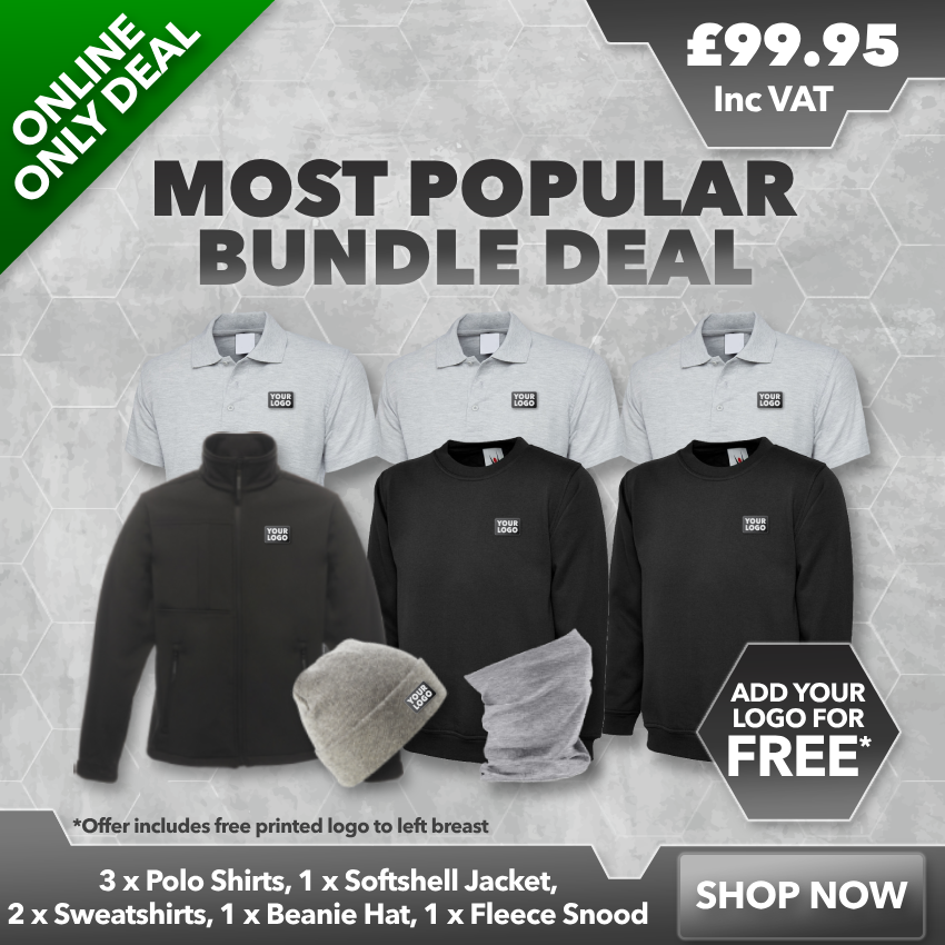 Our Most Popular Bundle Deal WITH FREE LOGO